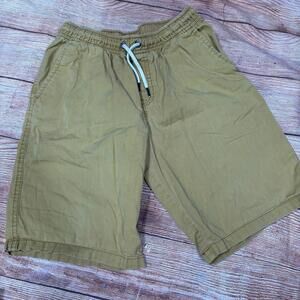 Cat & Jack Boys' Khaki Drawstring Shorts Size Large 12/14